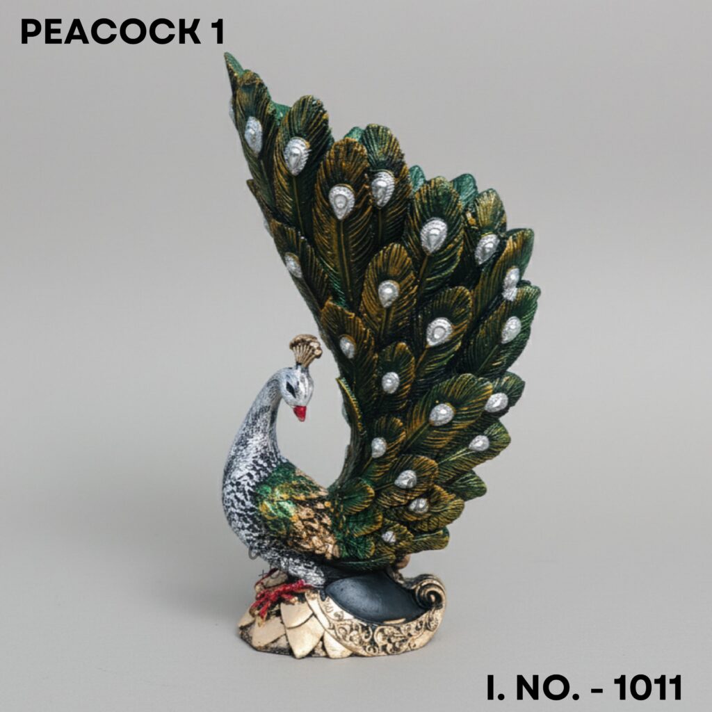Imperial Peacock Luxe Decor peacock wall decor image