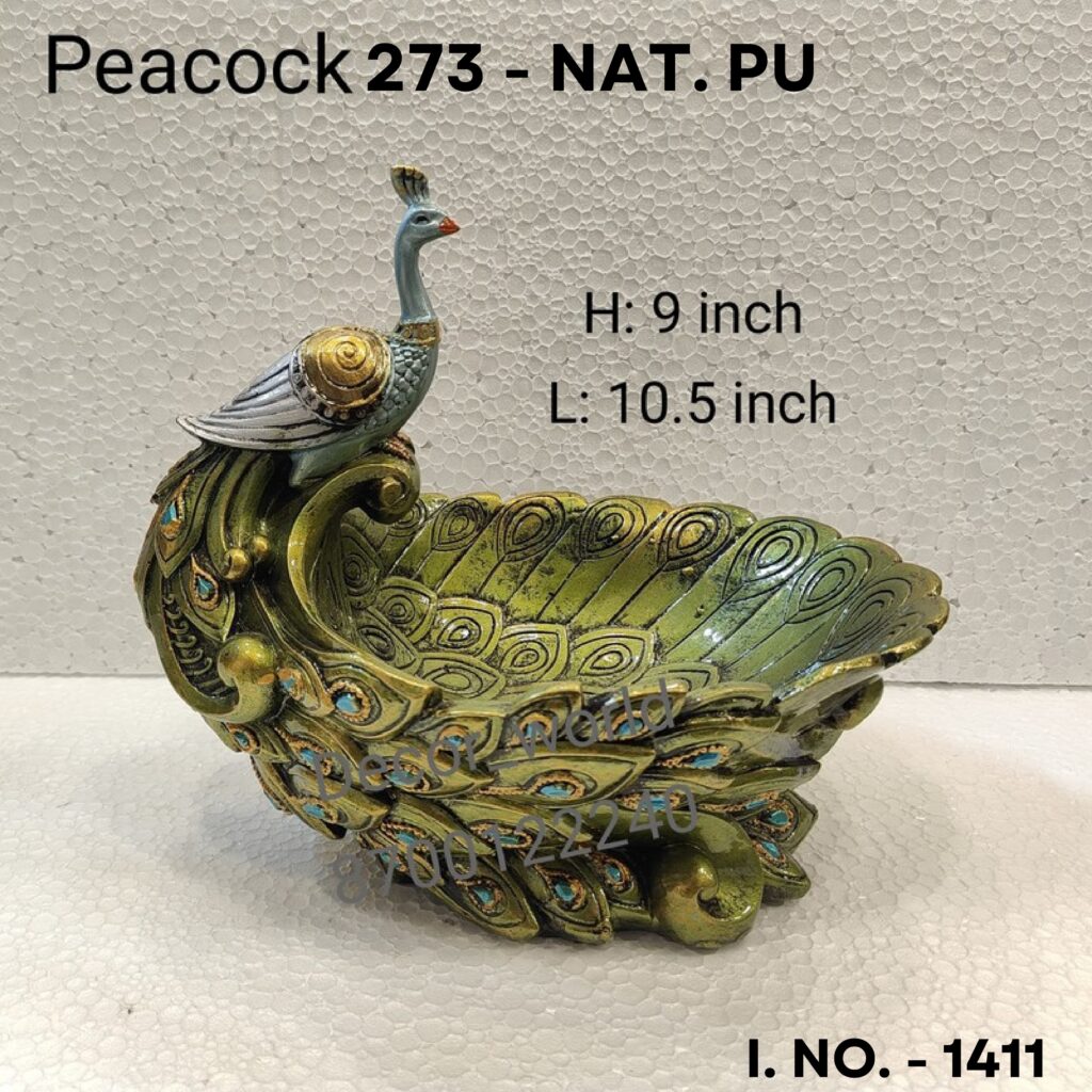 Imperial Peacock Statement Art peacock wall art image