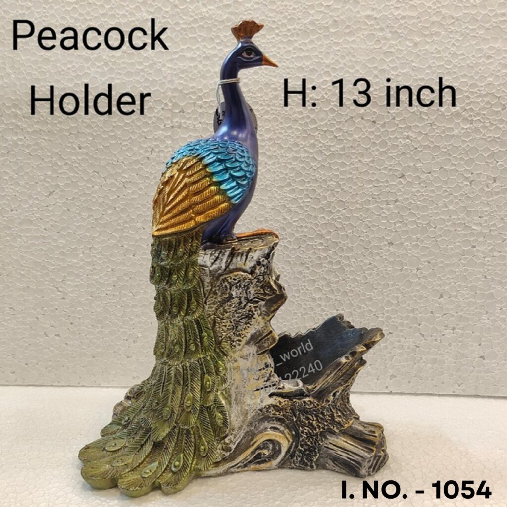 Artisan Peacock Grace Accent peacock wall accent image
