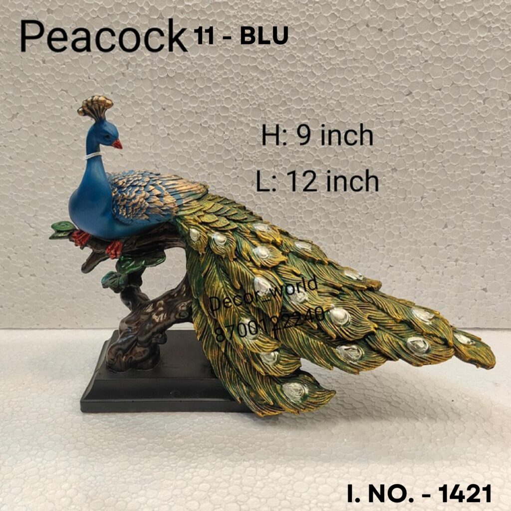 Grand Peacock Heritage Decor peacock wall decor image